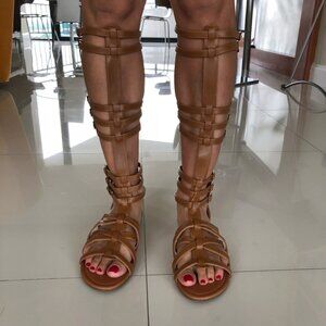 NWOT gladiator sandals, 7.5